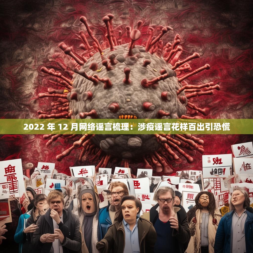 2022 年 12 月网络谣言梳理：涉疫谣言花样百出引恐慌