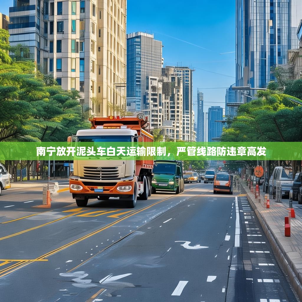 南宁放开泥头车白天运输限制，严管线路防违章高发