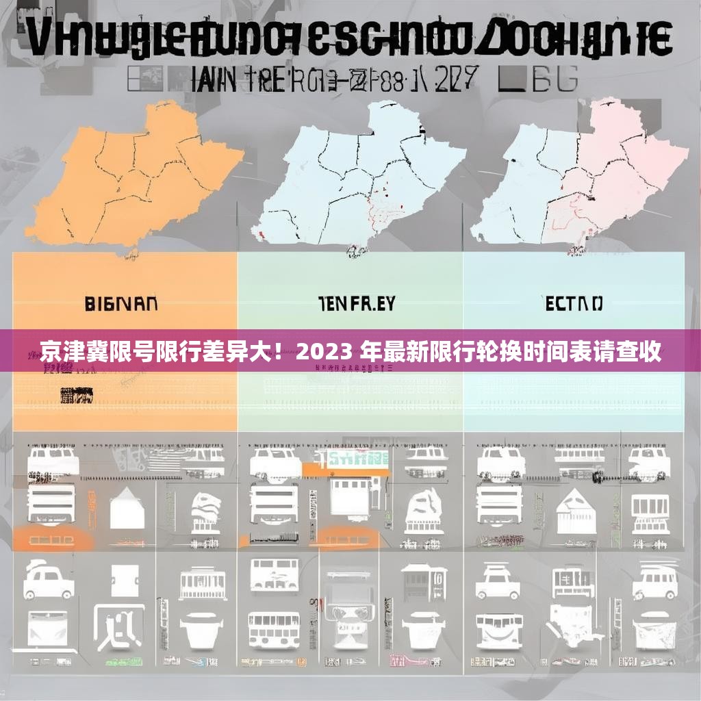 京津冀限号限行差异大！2023 年最新限行轮换时间表请查收