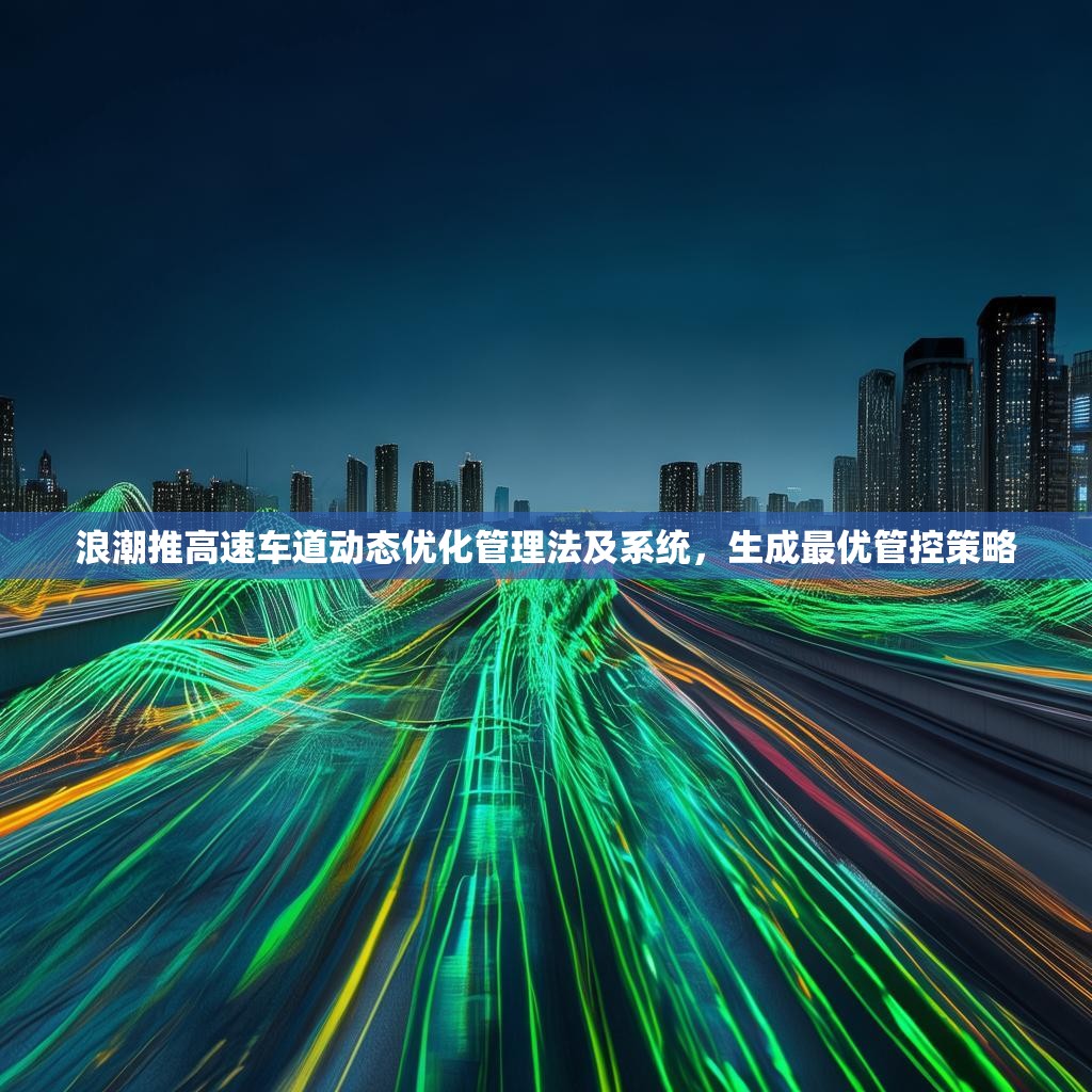 浪潮推高速车道动态优化管理法及系统，生成最优管控策略