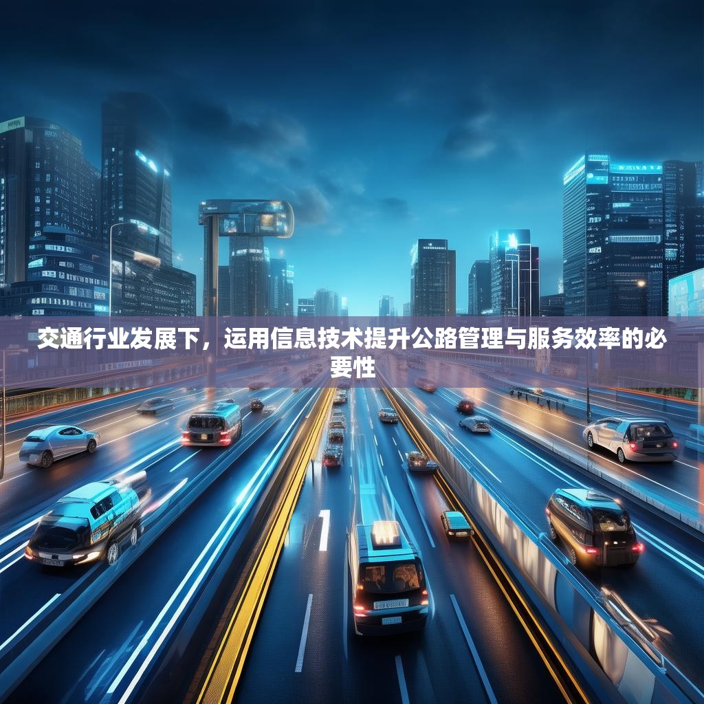 交通行业发展下，运用信息技术提升公路管理与服务效率的必要性