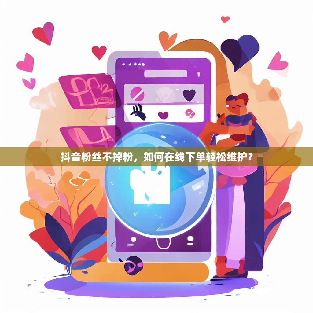 抖音粉丝不掉粉,如何在线下单轻松维护?