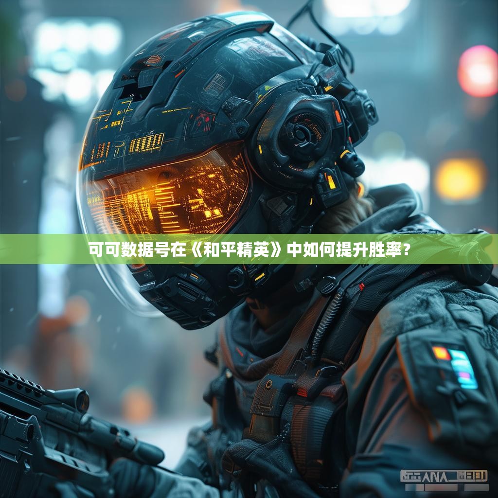 可可数据号在《和平精英》中如何提升胜率？
