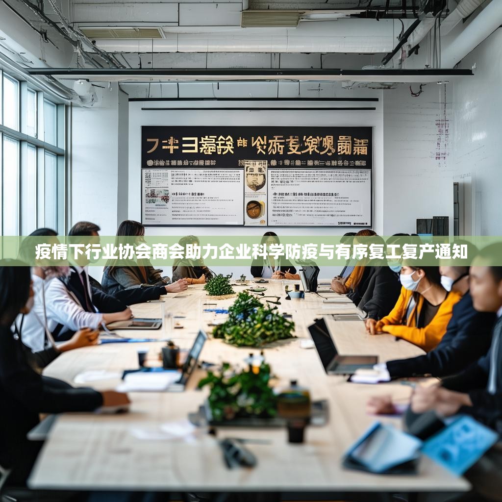 疫情下行业协会商会助力企业科学防疫与有序复工复产通知