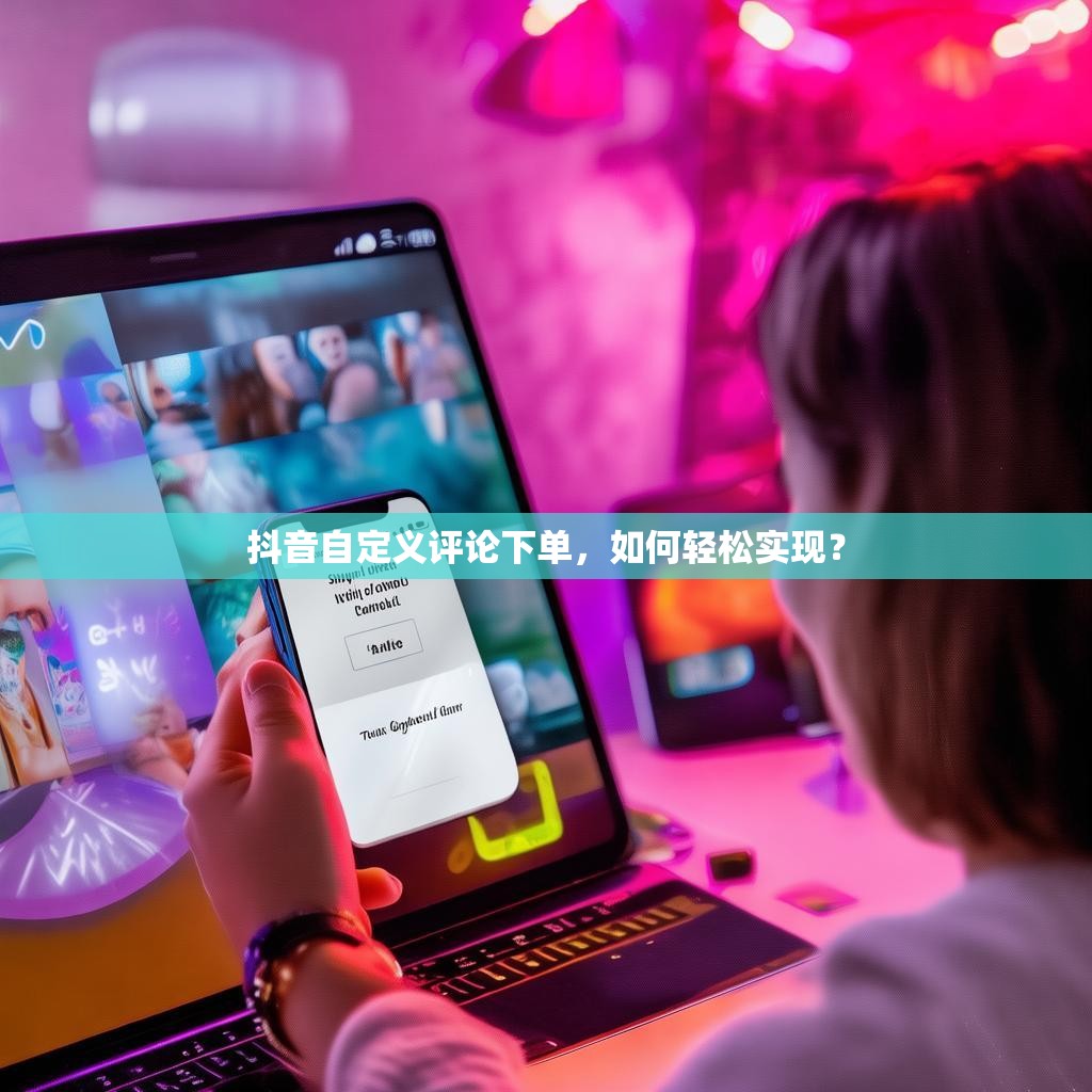 抖音自定义评论下单，如何轻松实现？