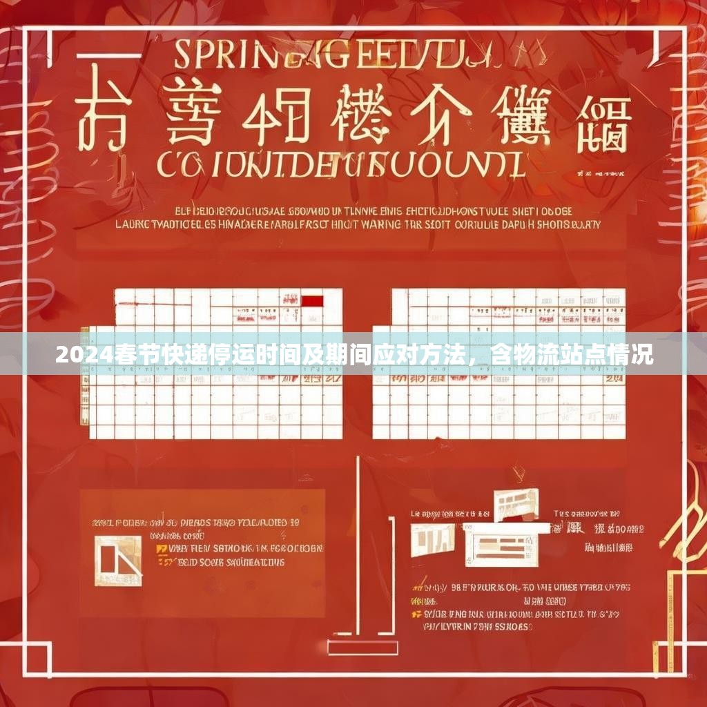 2024春节快递停运时间及期间应对方法，含物流站点情况