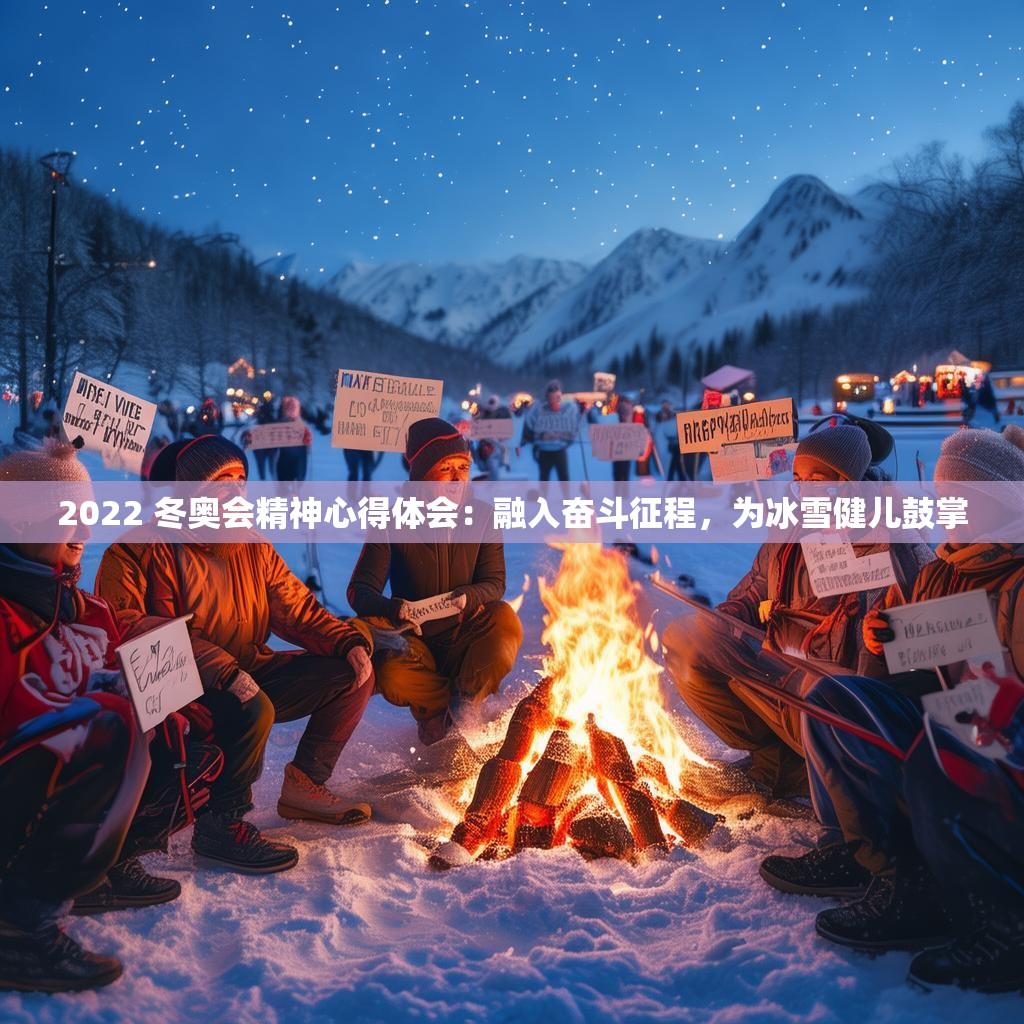 2022 冬奥会精神心得体会：融入奋斗征程，为冰雪健儿鼓掌