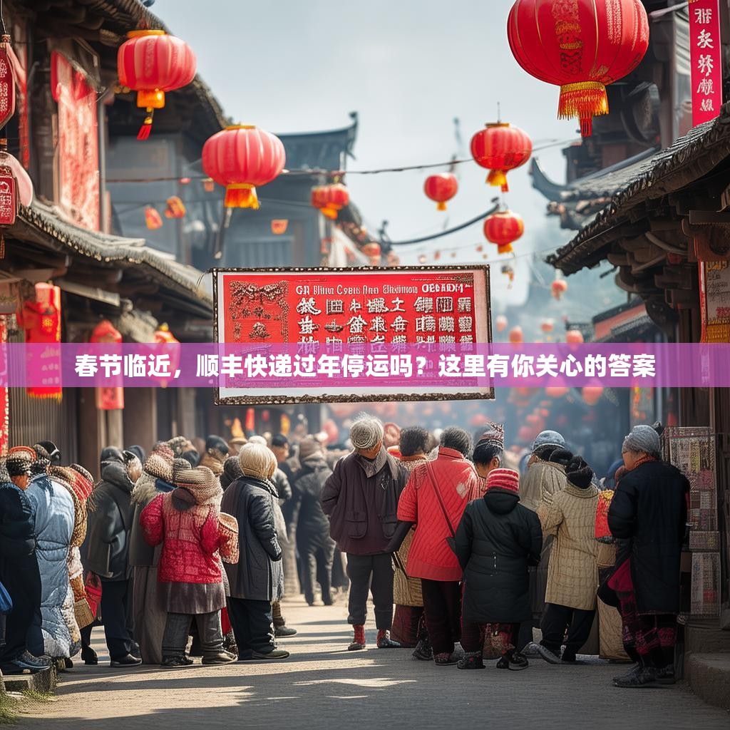 春节临近，顺丰快递过年停运吗？这里有你关心的答案