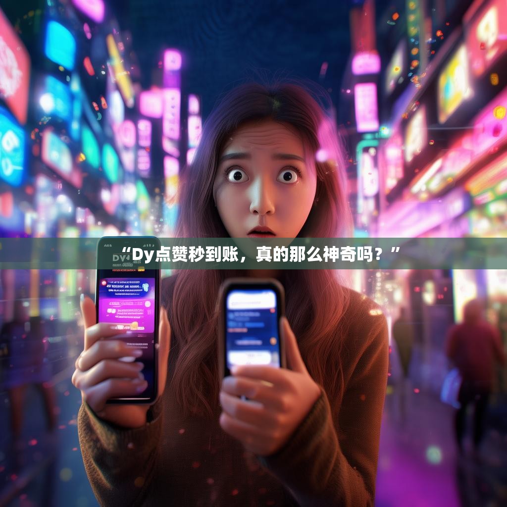 “Dy点赞秒到账,真的那么神奇吗?”