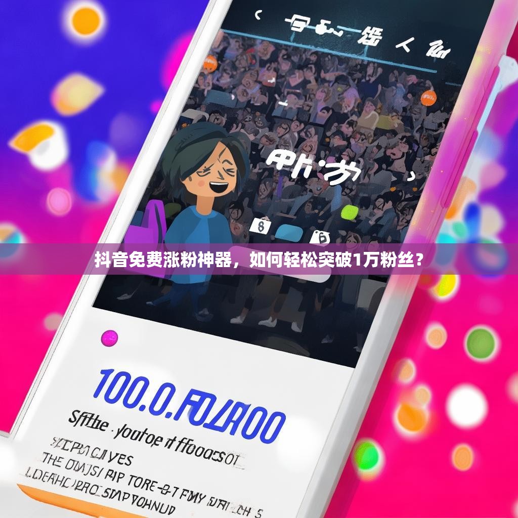 <strong><mark>抖音</mark></strong>免费涨粉神器，如何轻松突破1万粉丝？
