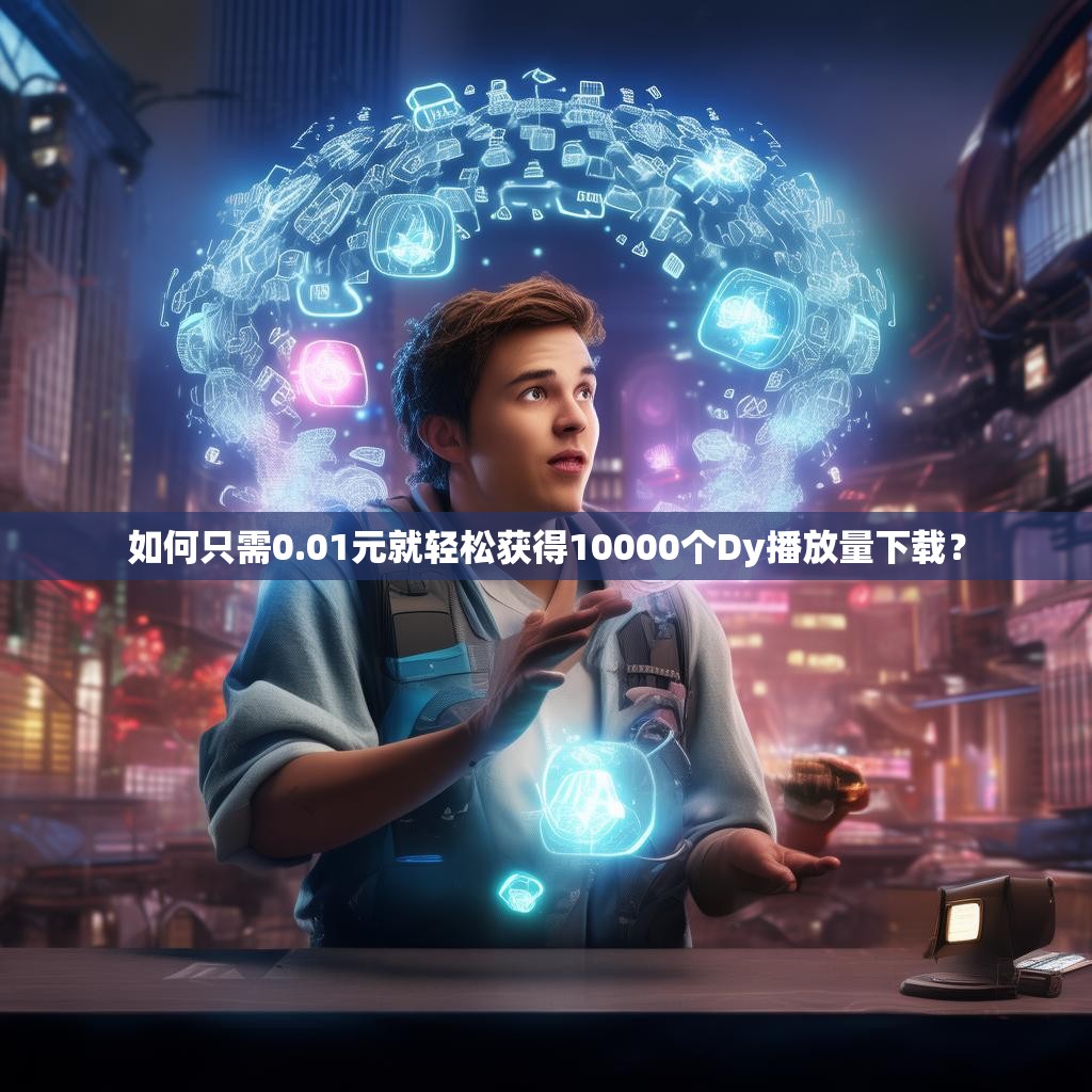 如何只需0.01元就轻松获得10000个Dy播放量下载?