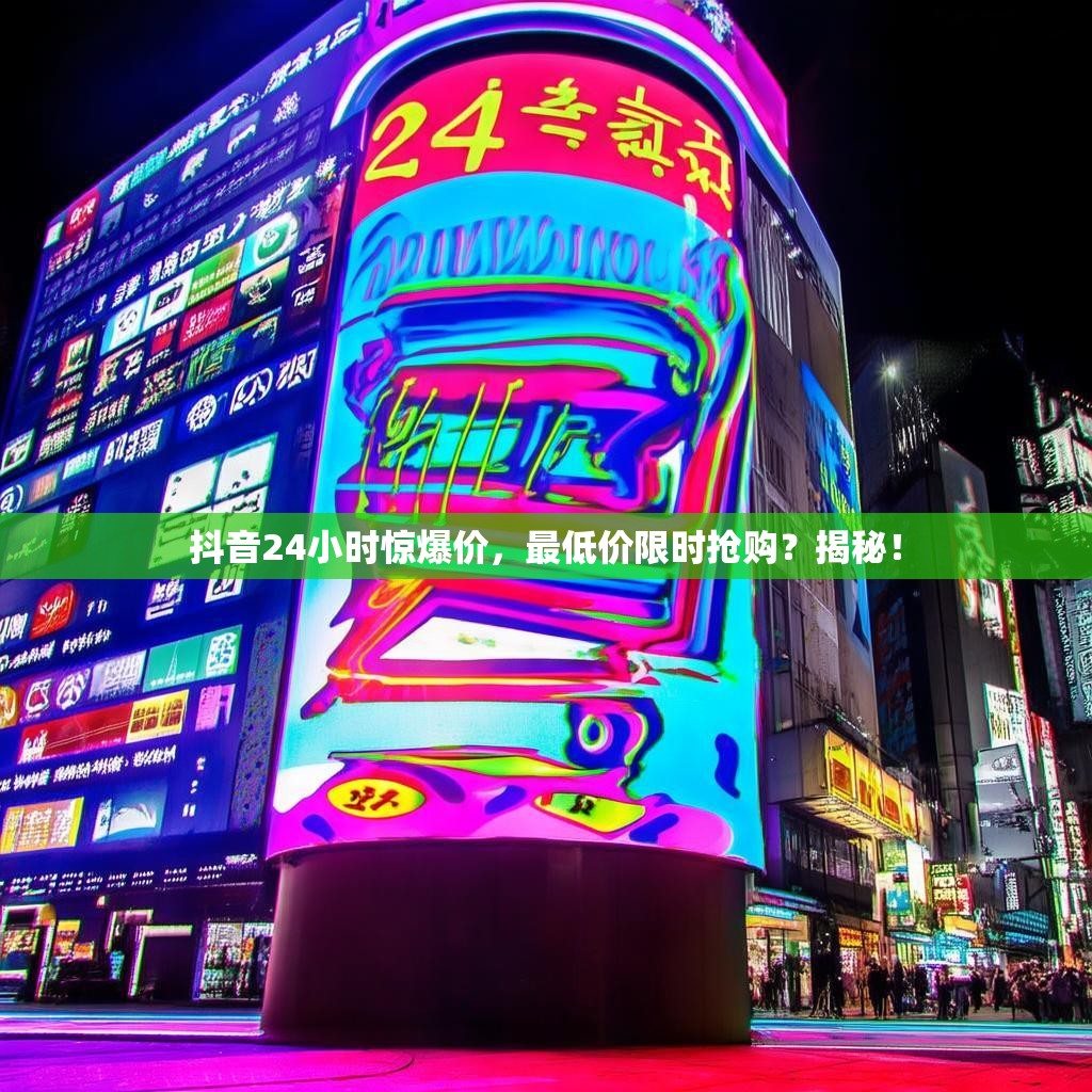 抖音24小时惊爆价，最低价限时抢购？揭秘！