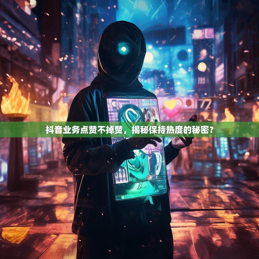 抖音业务点赞不掉赞,揭秘保持热度的秘密?