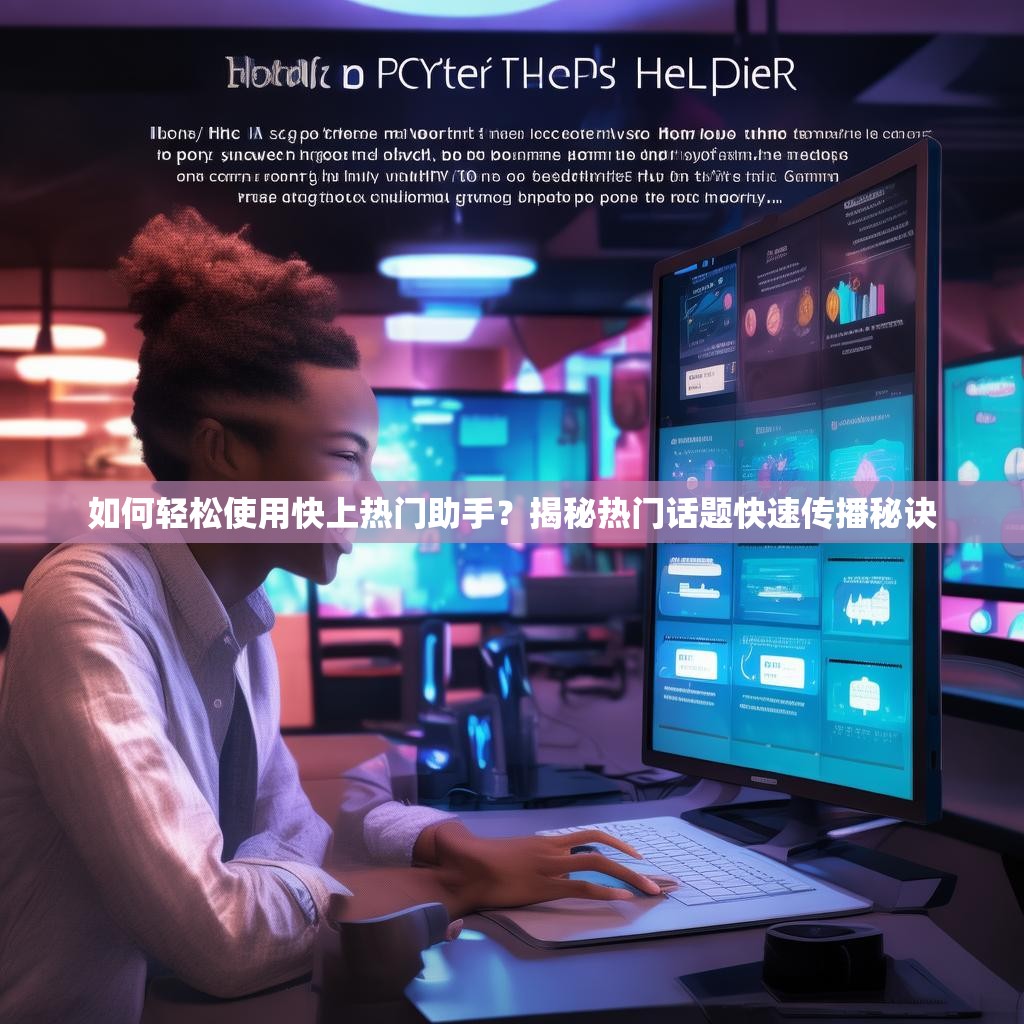 如何轻松使用快上热门助手?揭秘热门话题快速传播秘诀
