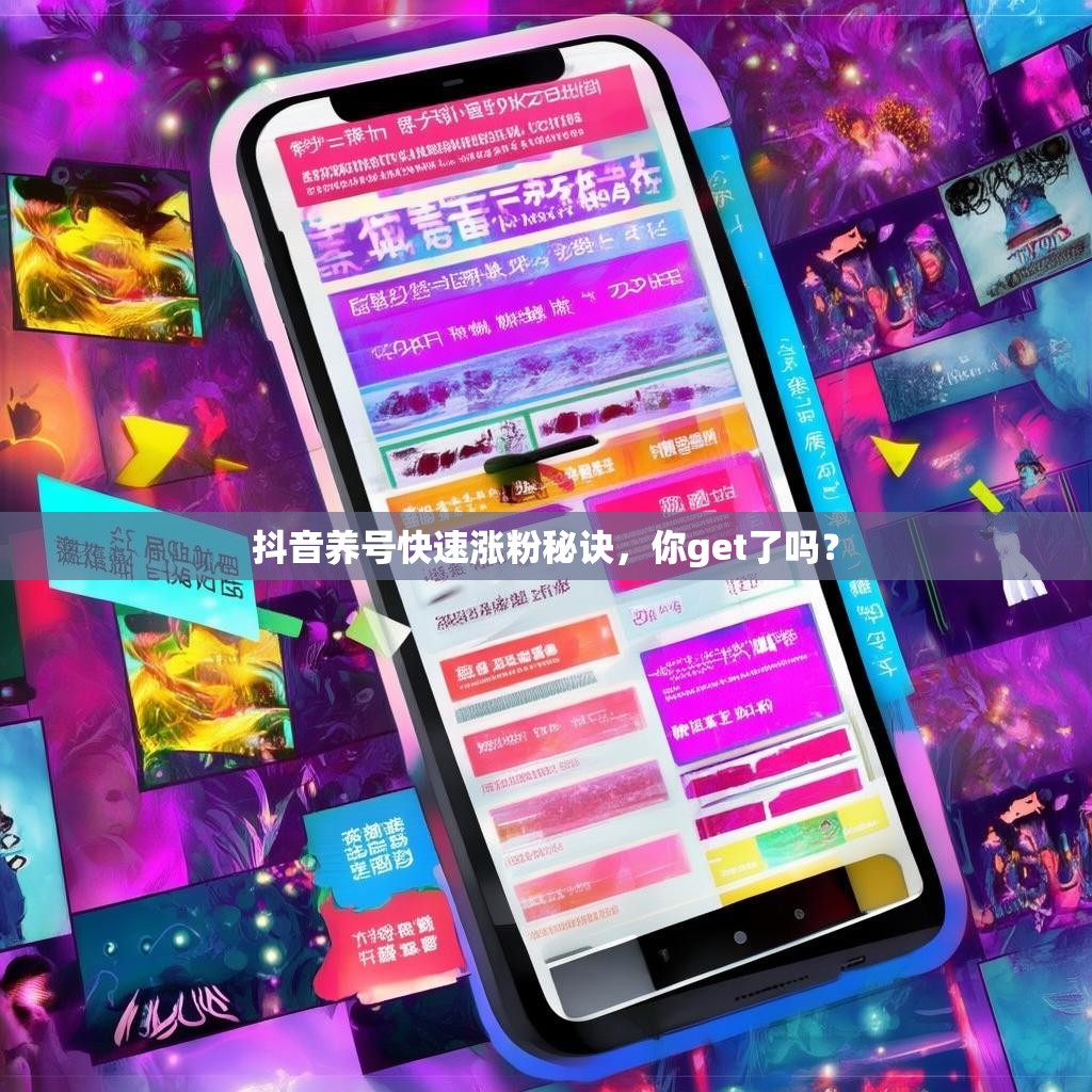 抖音养号快速涨粉秘诀，你get了吗？