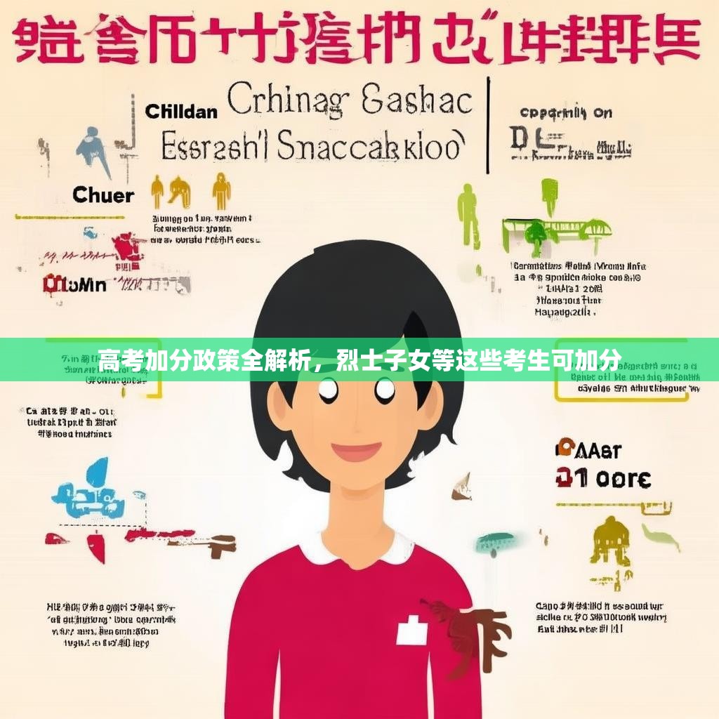 高考加分政策全解析，烈士子女等这些考生可加分