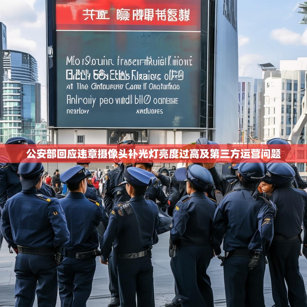 公安部回应违章摄像头补光灯亮度过高及第三方运营问题