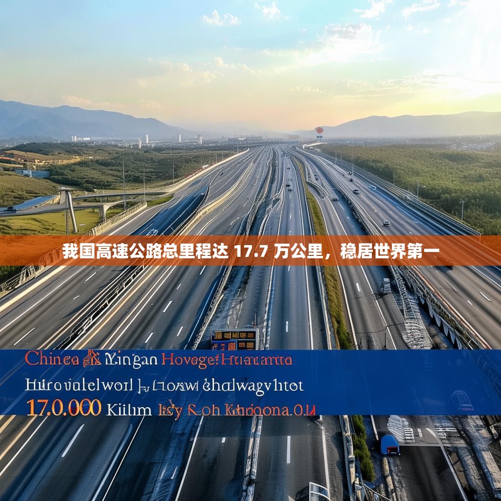 我国高速公路总里程达 17.7 万公里，稳居世界第一