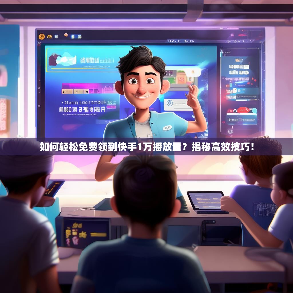 如何轻松免费领到快手1万播放量？揭秘高效技巧！