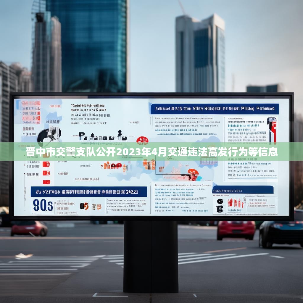 晋中市交警支队公开2023年4月交通违法高发行为等信息