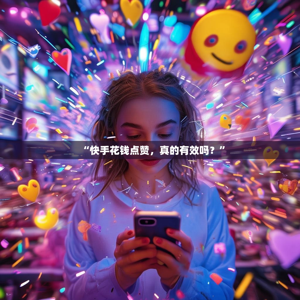 “快手花钱点赞,真的有效吗?”
