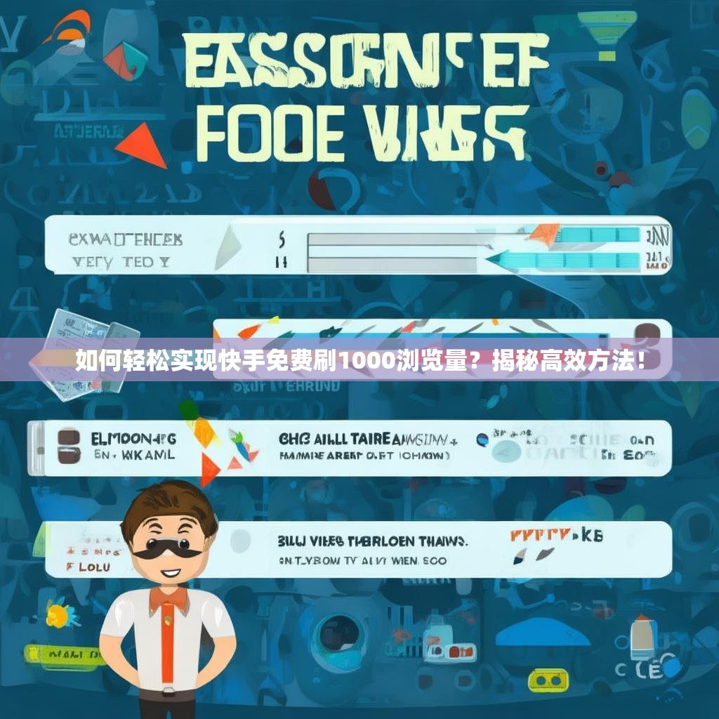 如何轻松实现快手免费刷1000浏览量？揭秘高效方法！