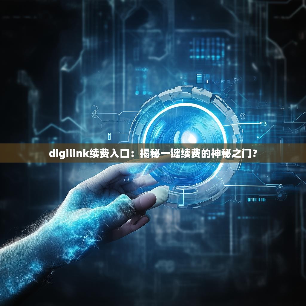 digilink续费入口：揭秘一键续费的神秘之门？