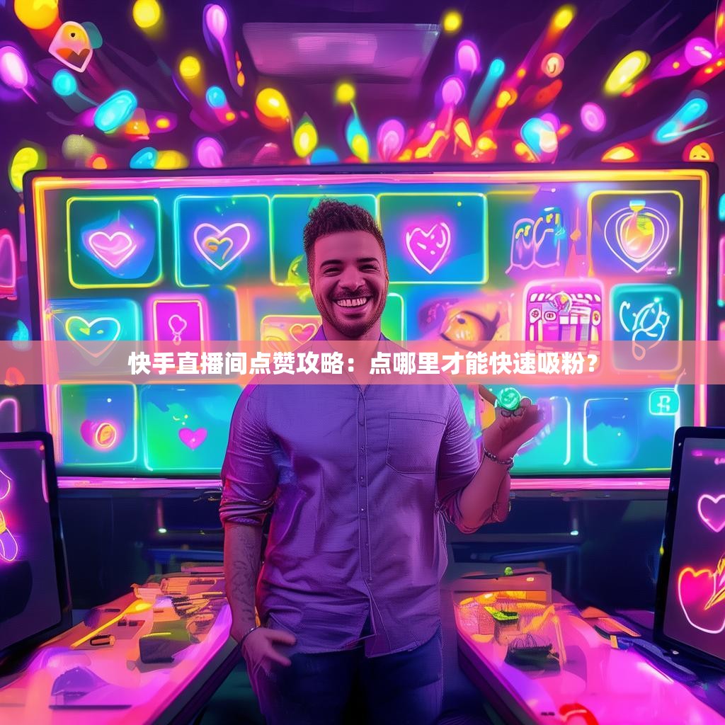 快手直播间点赞攻略：点哪里才能快速吸粉？