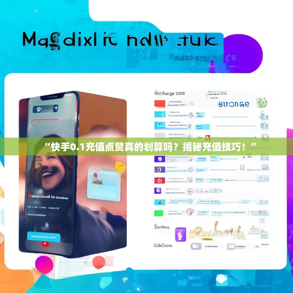 “快手0.1充值点赞真的划算吗？揭秘充值技巧！”