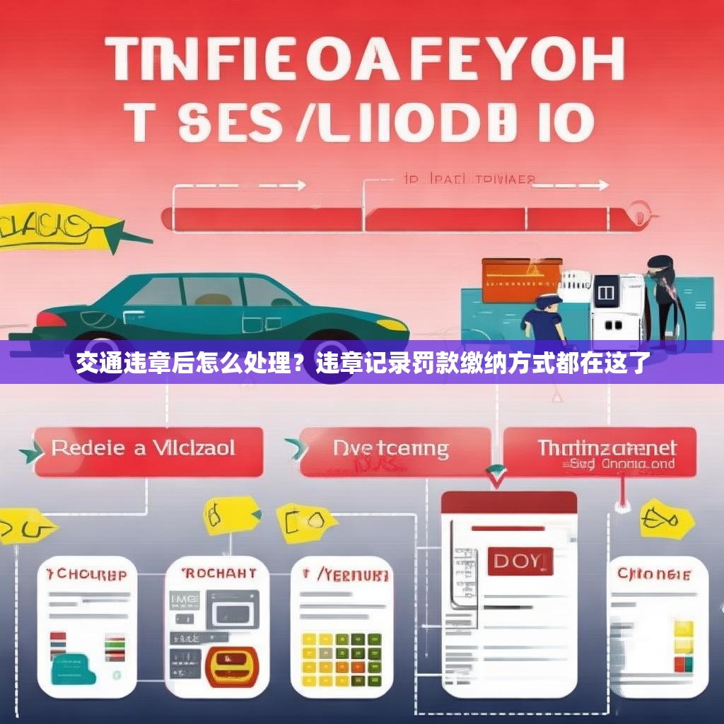 交通违章后怎么处理？违章记录罚款缴纳方式都在这了