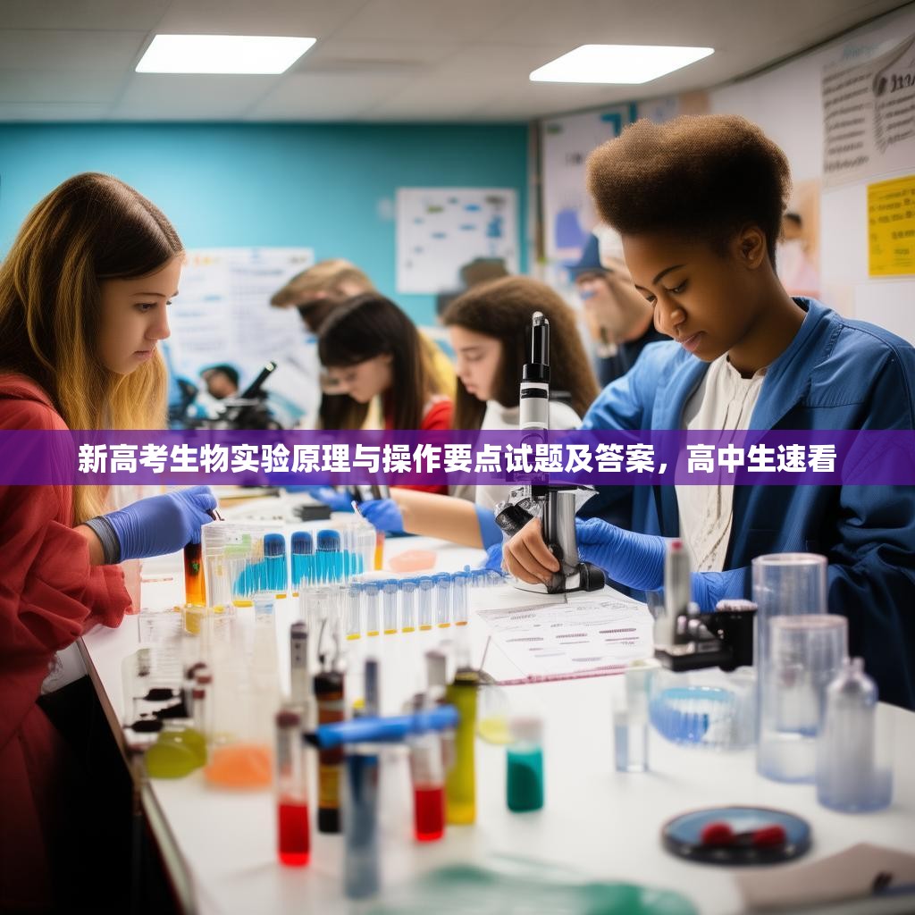 新高考生物实验原理与操作要点试题及答案，高中生速看