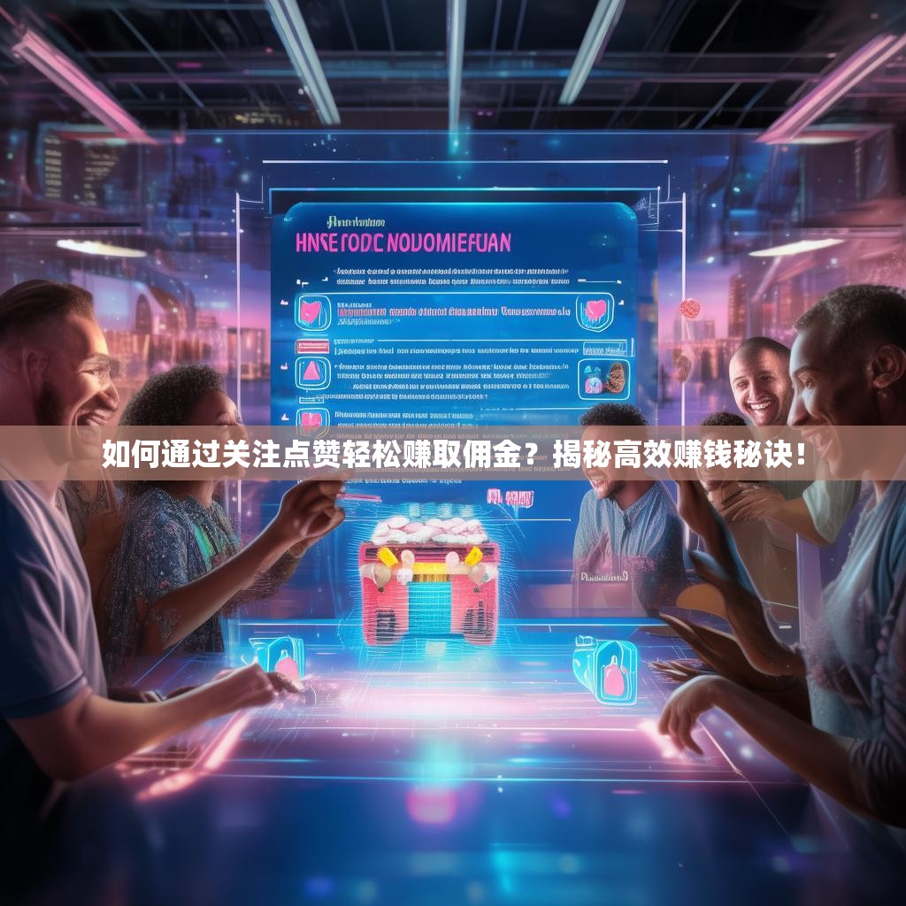 如何通过关注点赞轻松赚取佣金？揭秘高效赚钱秘诀！