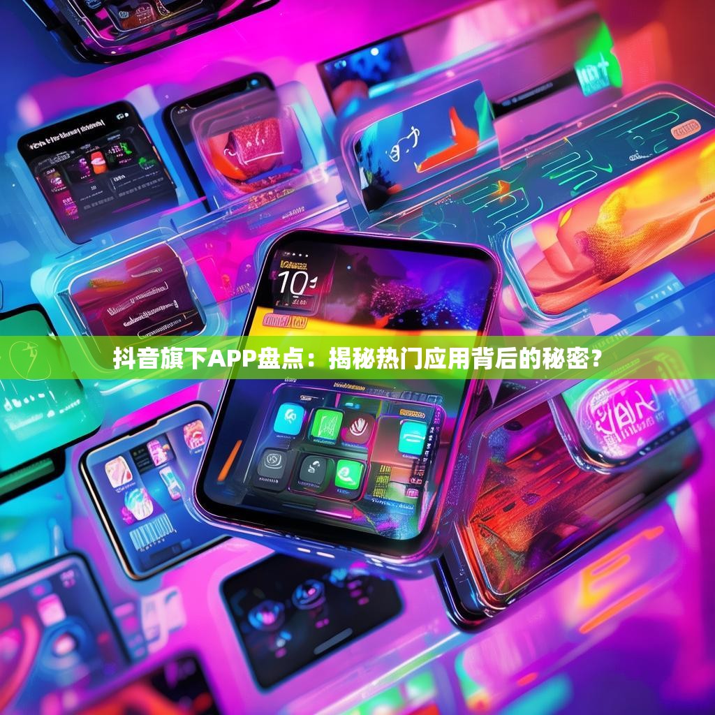 抖音旗下APP盘点:揭秘热门应用背后的秘密?