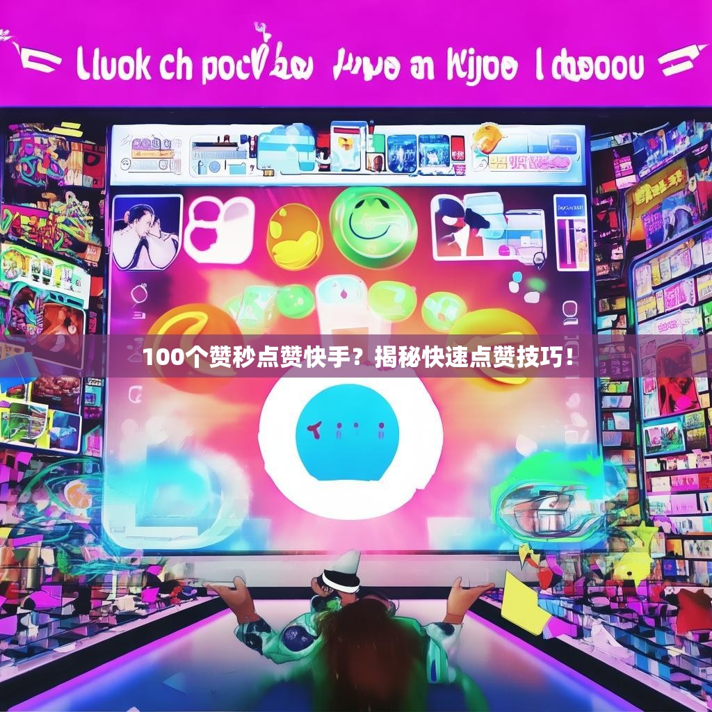 100个赞秒点赞快手？揭秘快速点赞技巧！