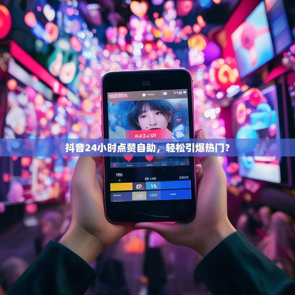 抖音24小时点赞自助,轻松引爆热门?
