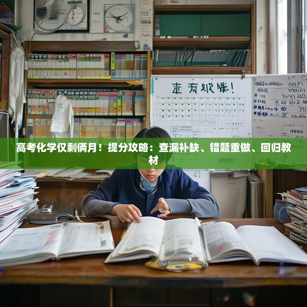 高考化学仅剩俩月！提分攻略：查漏补缺、错题重做、回归教材