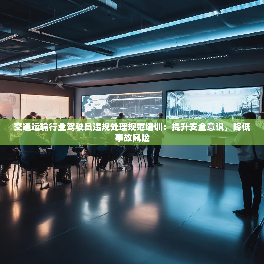 交通运输行业驾驶员违规处理规范培训：提升安全意识，降低事故风险