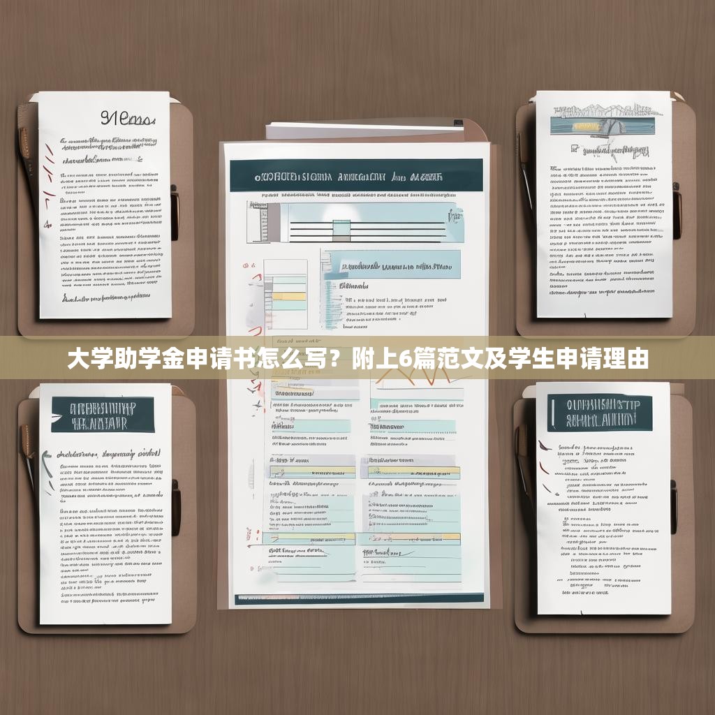 大学助学金申请书怎么写?附上6篇范文及学生申请理由