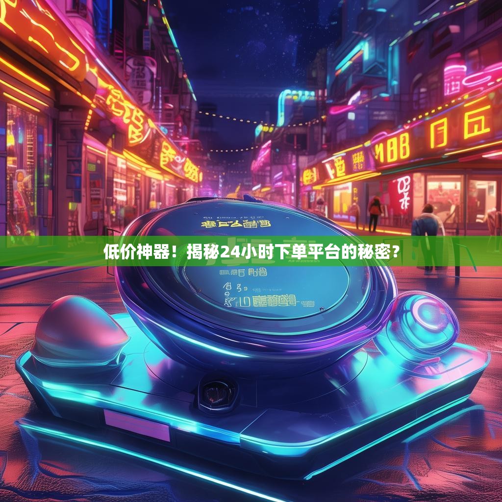 低价神器！揭秘24小时下单平台的秘密？