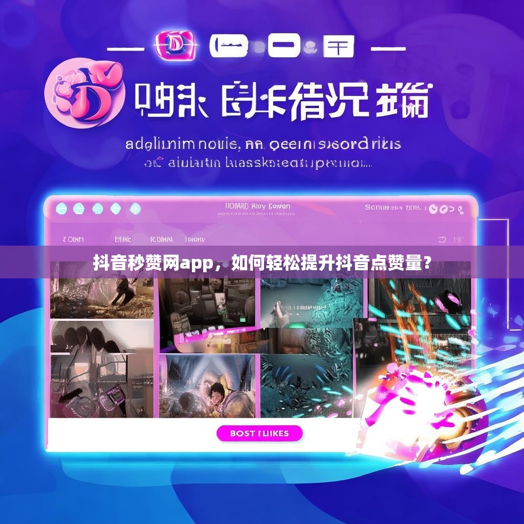 抖音秒赞网app，如何轻松提升抖音点赞量？