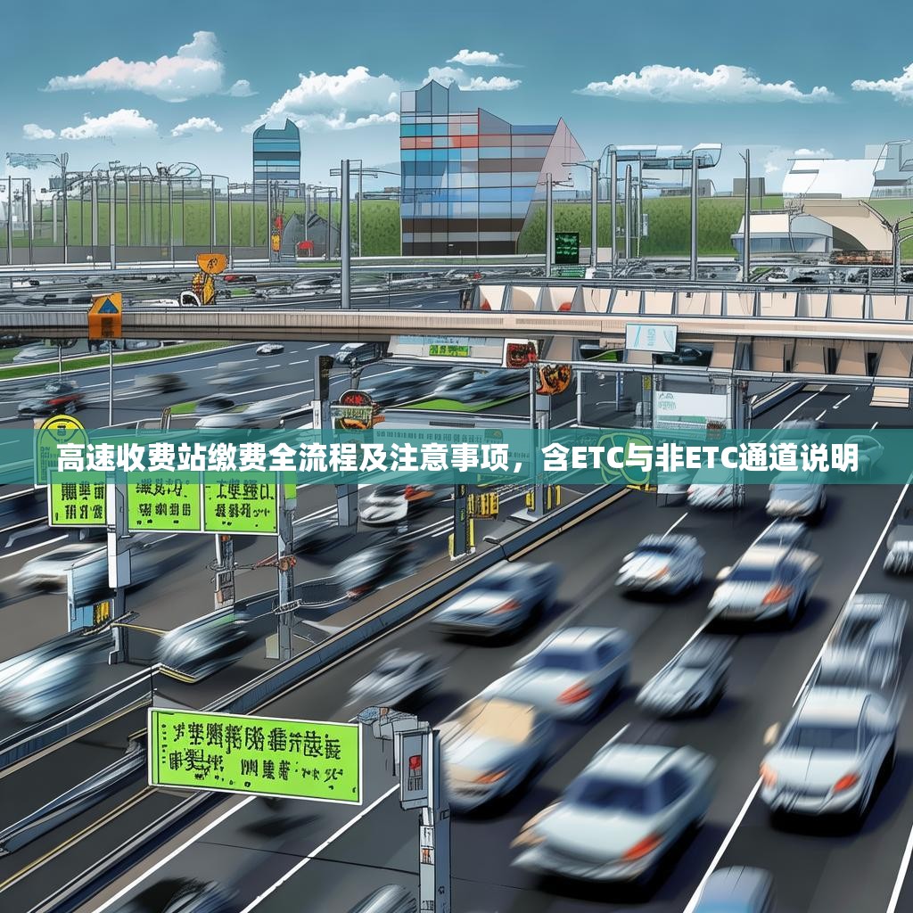 高速收费站缴费全流程及注意事项，含ETC与非ETC通道说明
