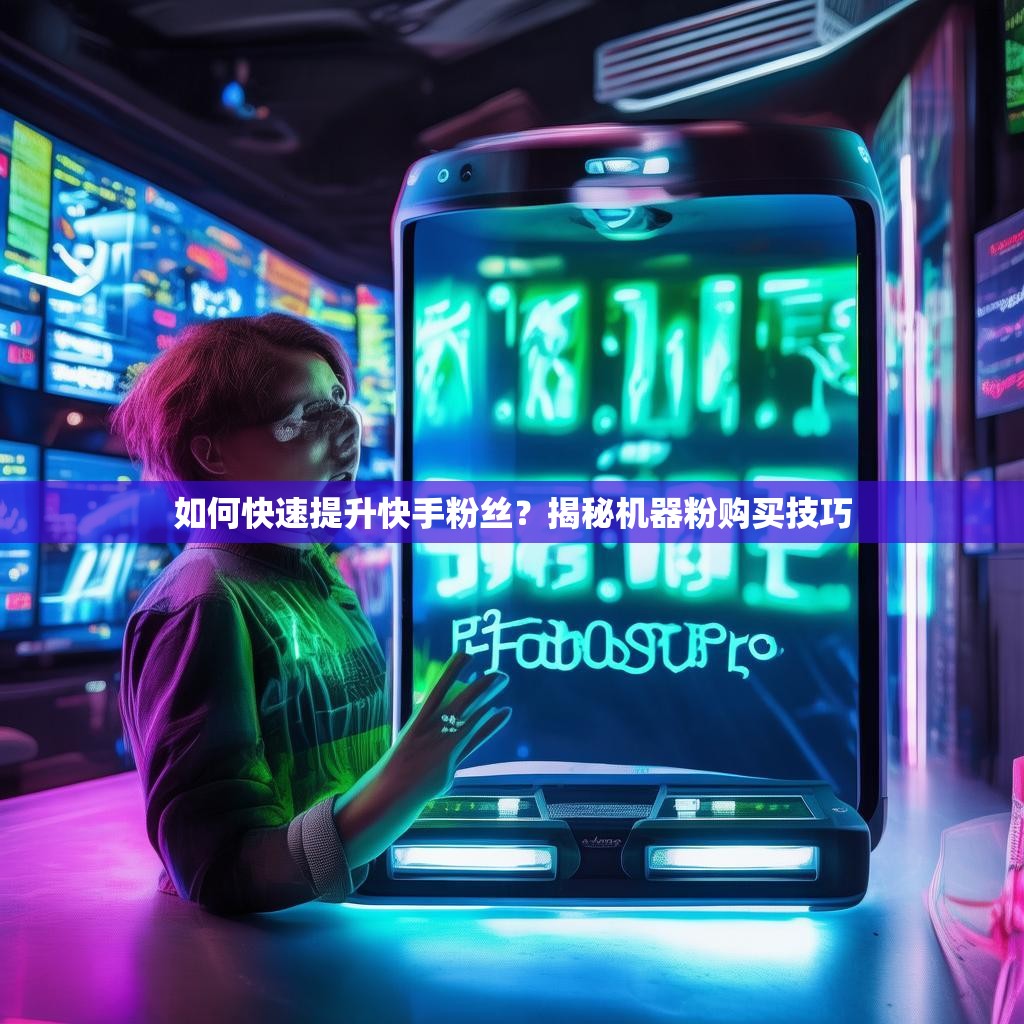 如何快速提升快手粉丝？揭秘机器粉购买技巧