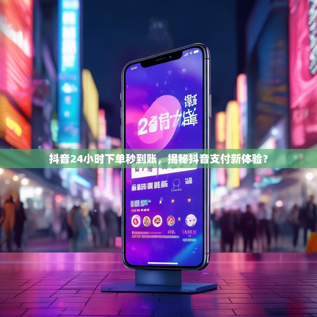 抖音24小时下单秒到账，揭秘抖音支付新体验？