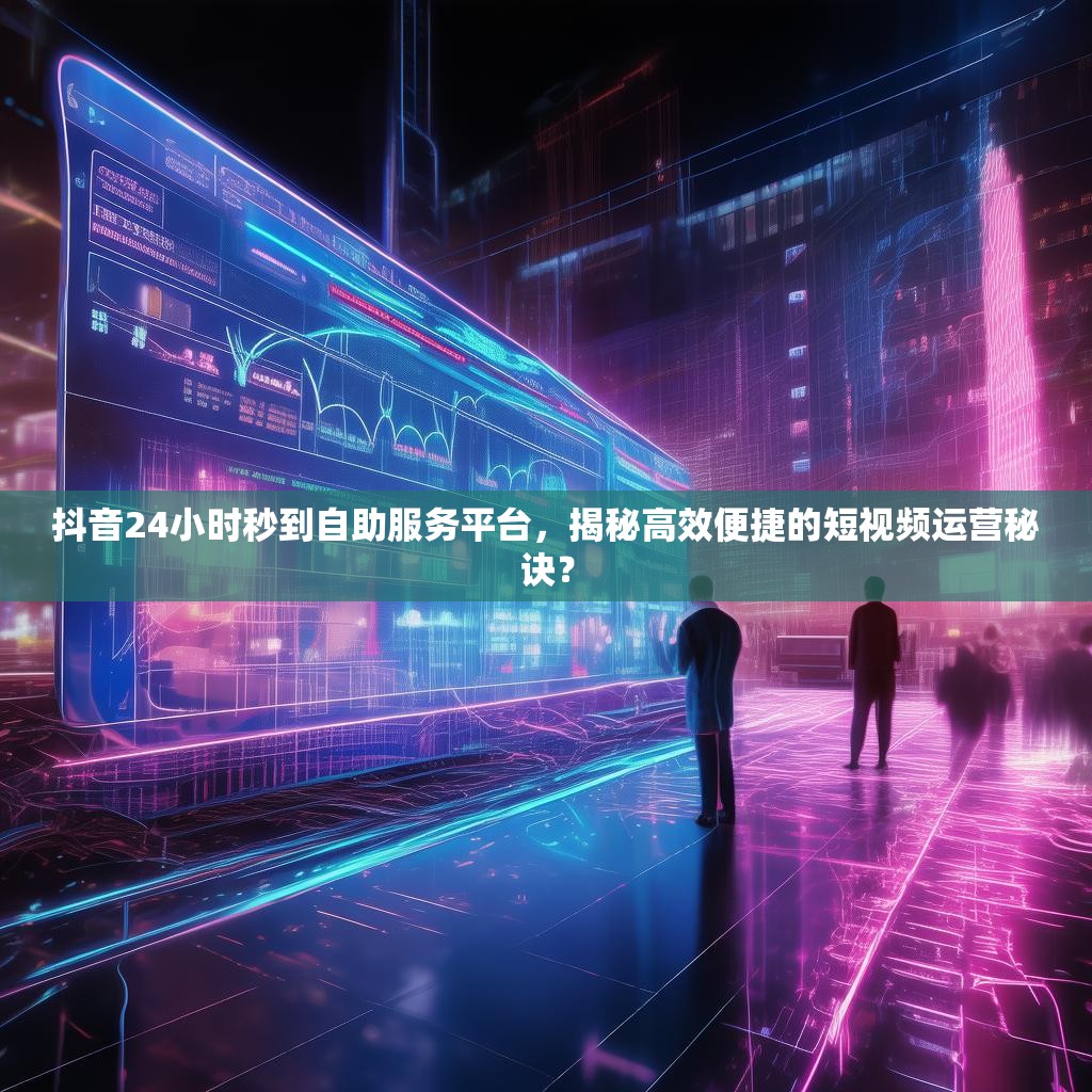 抖音24小时秒到自助服务平台，揭秘高效便捷的短视频运营秘诀？
