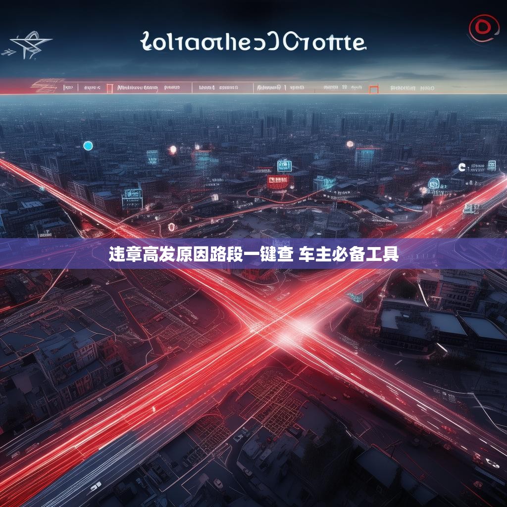 违章高发原因路段一键查 车主必备工具