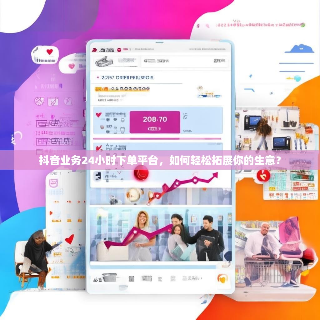 抖音业务24小时下单平台,如何轻松拓展你的生意?