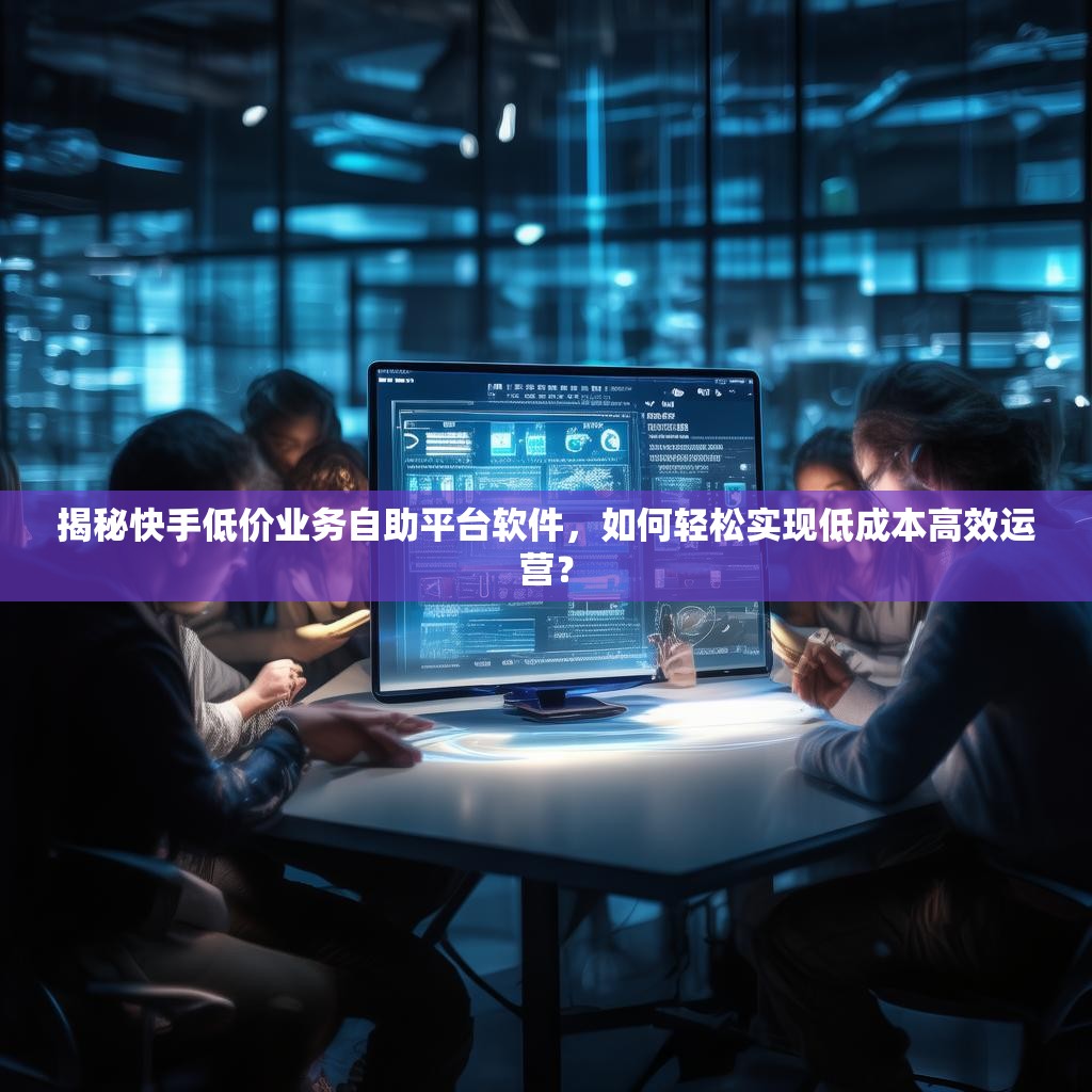 揭秘快手低价业务自助平台软件，如何轻松实现低成本高效运营？