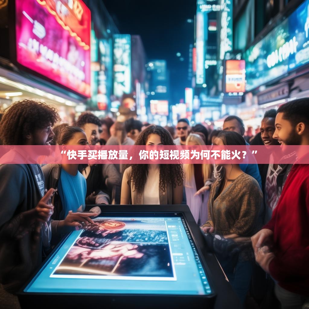 “快手买播放量，你的短视频为何不能火？”