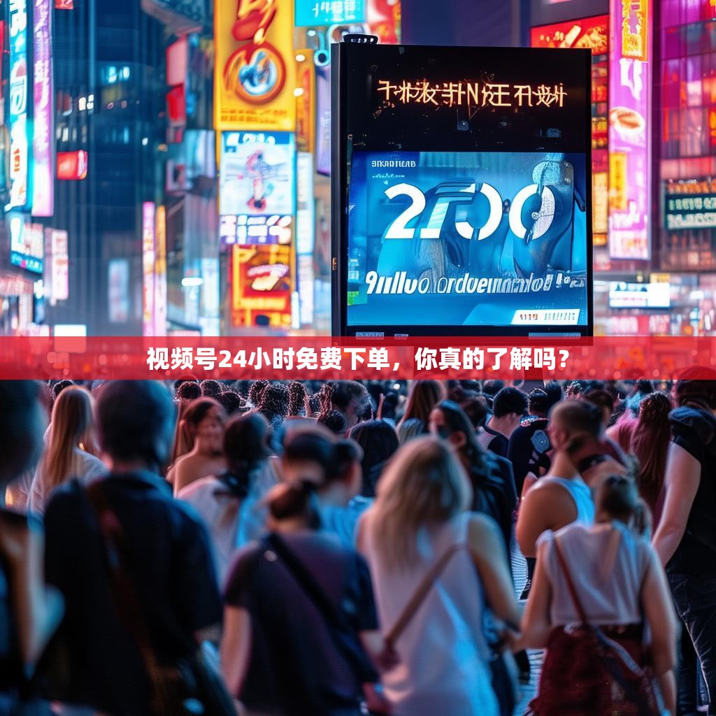 视频号24小时免费下单，<strong><mark>你真的了解吗</mark></strong>？