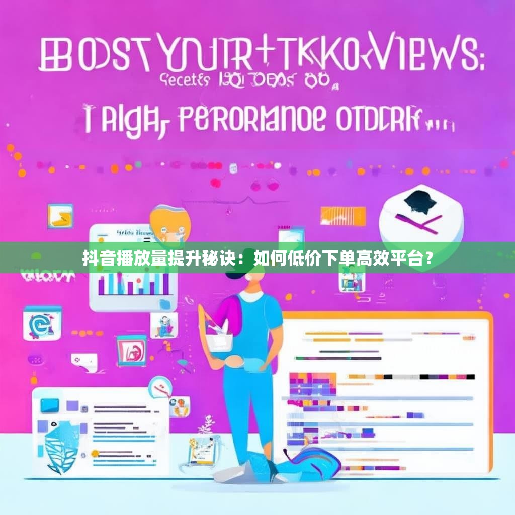 抖音播放量提升秘诀：如何低价下单高效平台？